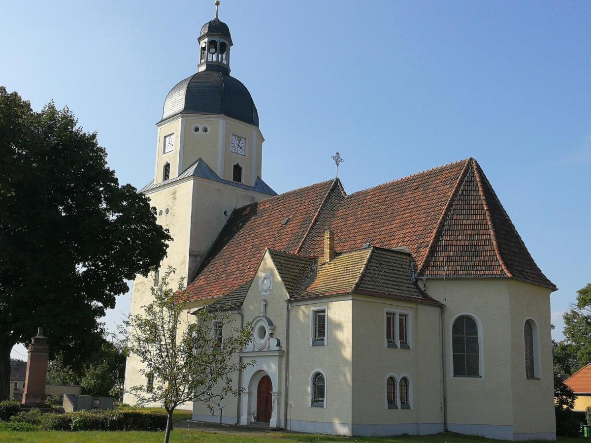 Pension Schlossblick Thallwitz Exterior foto
